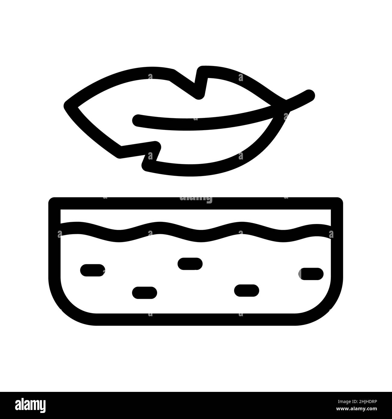 soft skin sensitive sensitivity dermatology care single isolated icon with  outline style vector illustration Stock Photo - Alamy