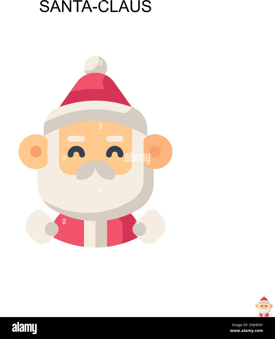 Old man winter cap Stock Vector Images - Alamy