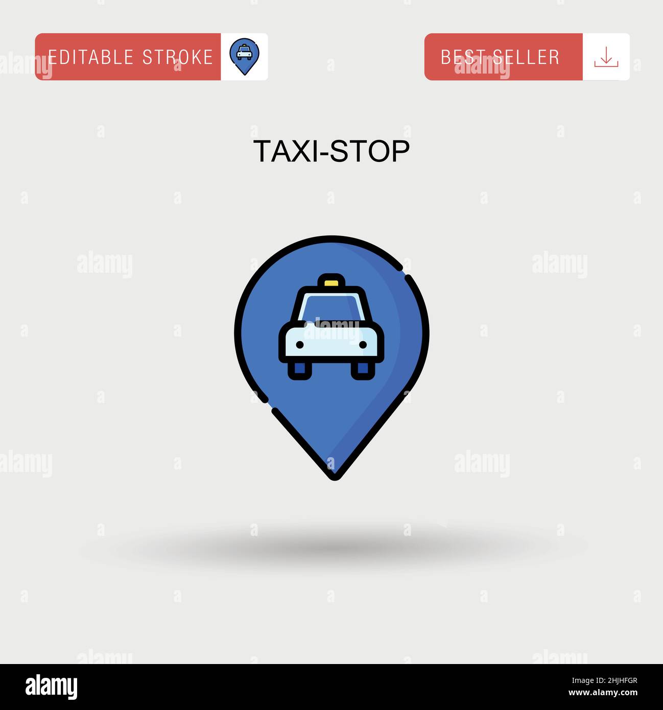 Stopping at the station Stock Vector Images - Alamy