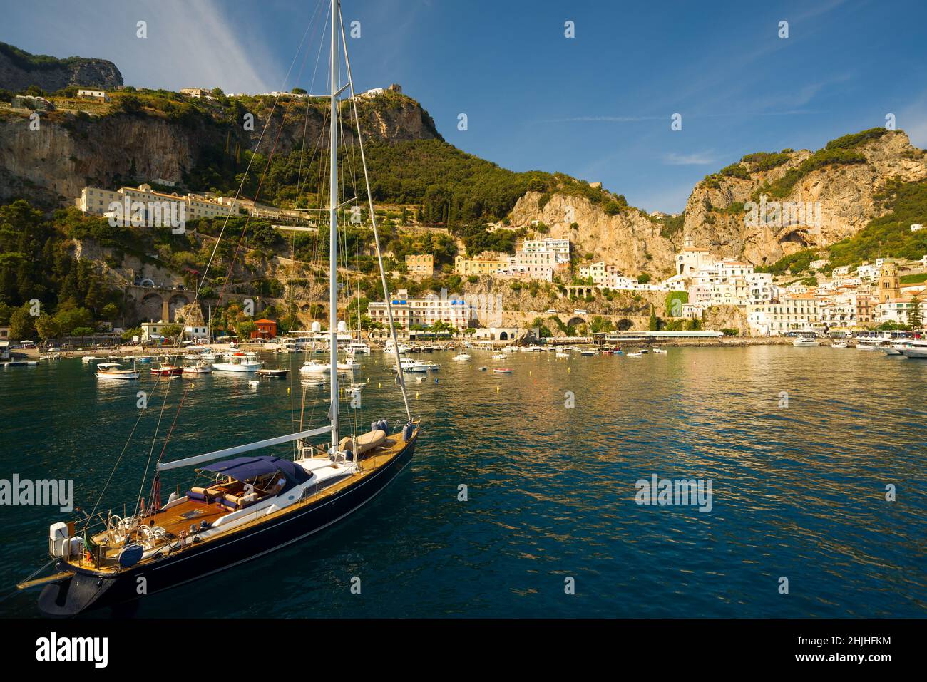 Amalfi boat hi-res stock photography and images - Alamy