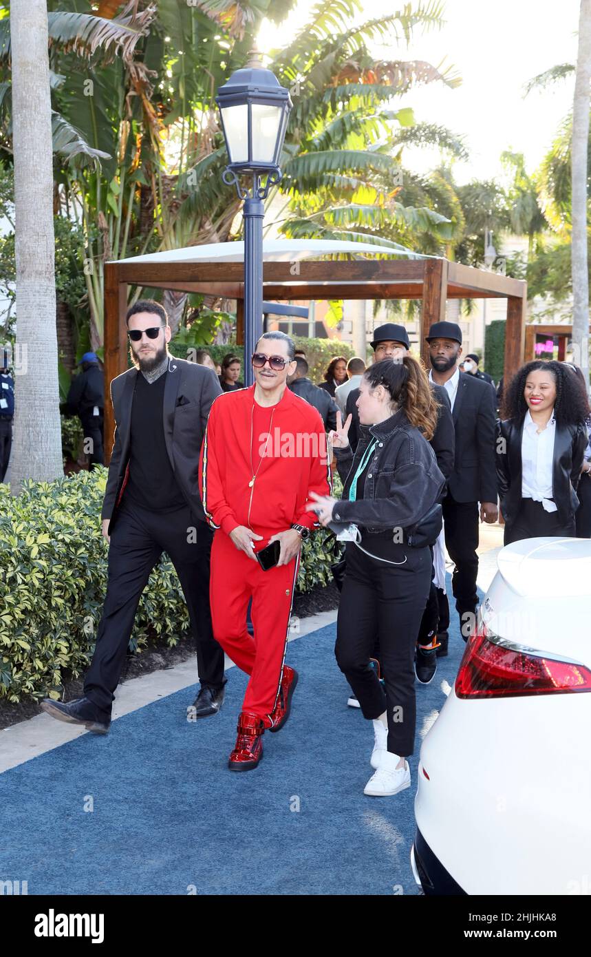 Hallandale, United States Of America. 29th Jan, 2022. HALLANDALE, FLORIDA - JANUARY 29: El Debarge attends the 2022 Pegasus World Cup at Gulfstream on January 29, 2022 in Hallandale, Florida. People: El Debarge Credit: Storms Media Group/Alamy Live News Stock Photo