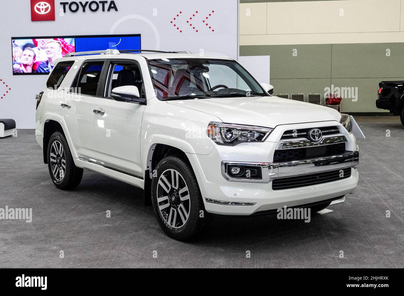 Baltimore, United States. 28th Jan, 2022. A 2022 Toyota 4Runner 4x4