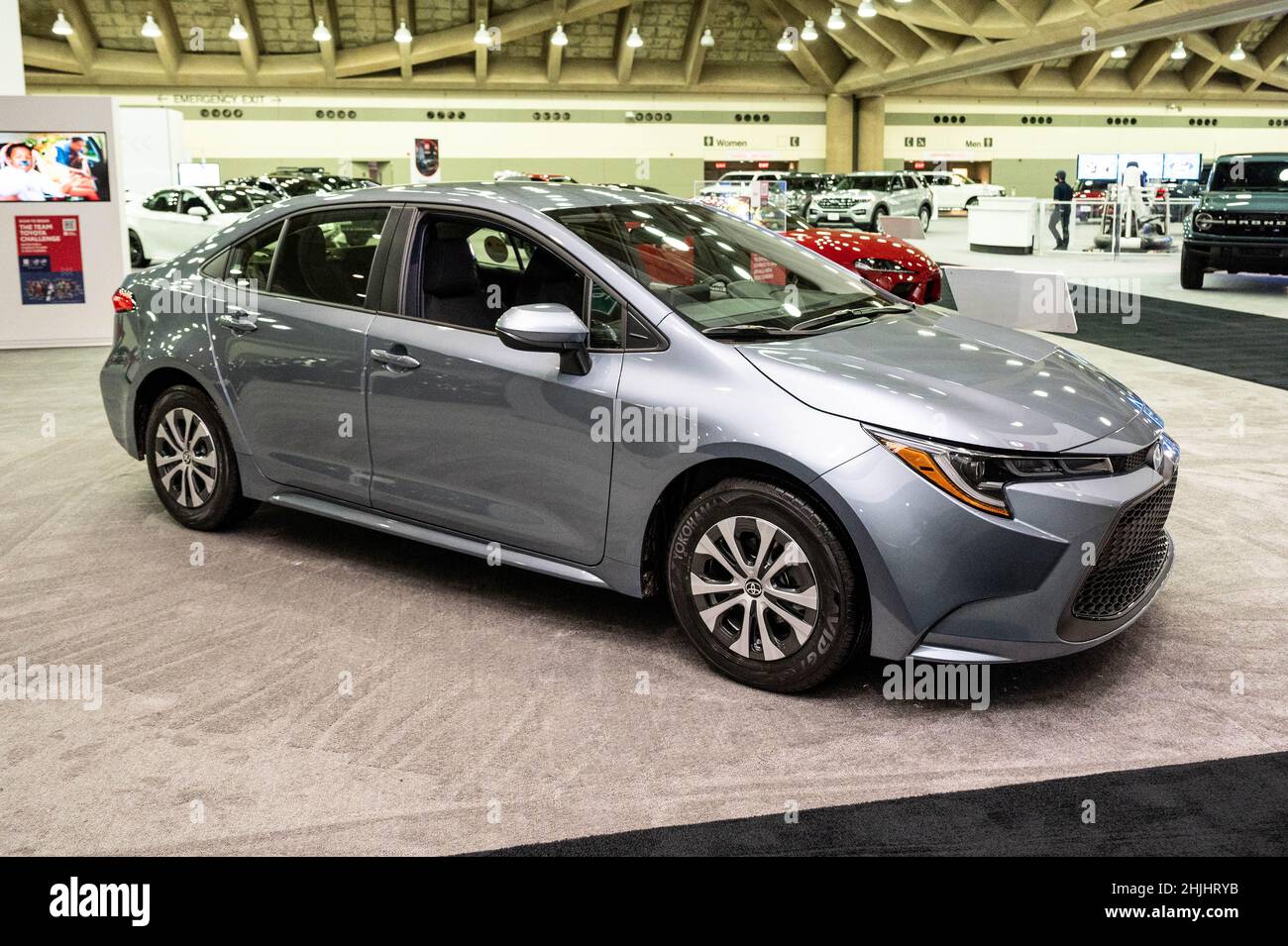 Corolla hybrid touring sports hi-res stock photography and images - Alamy