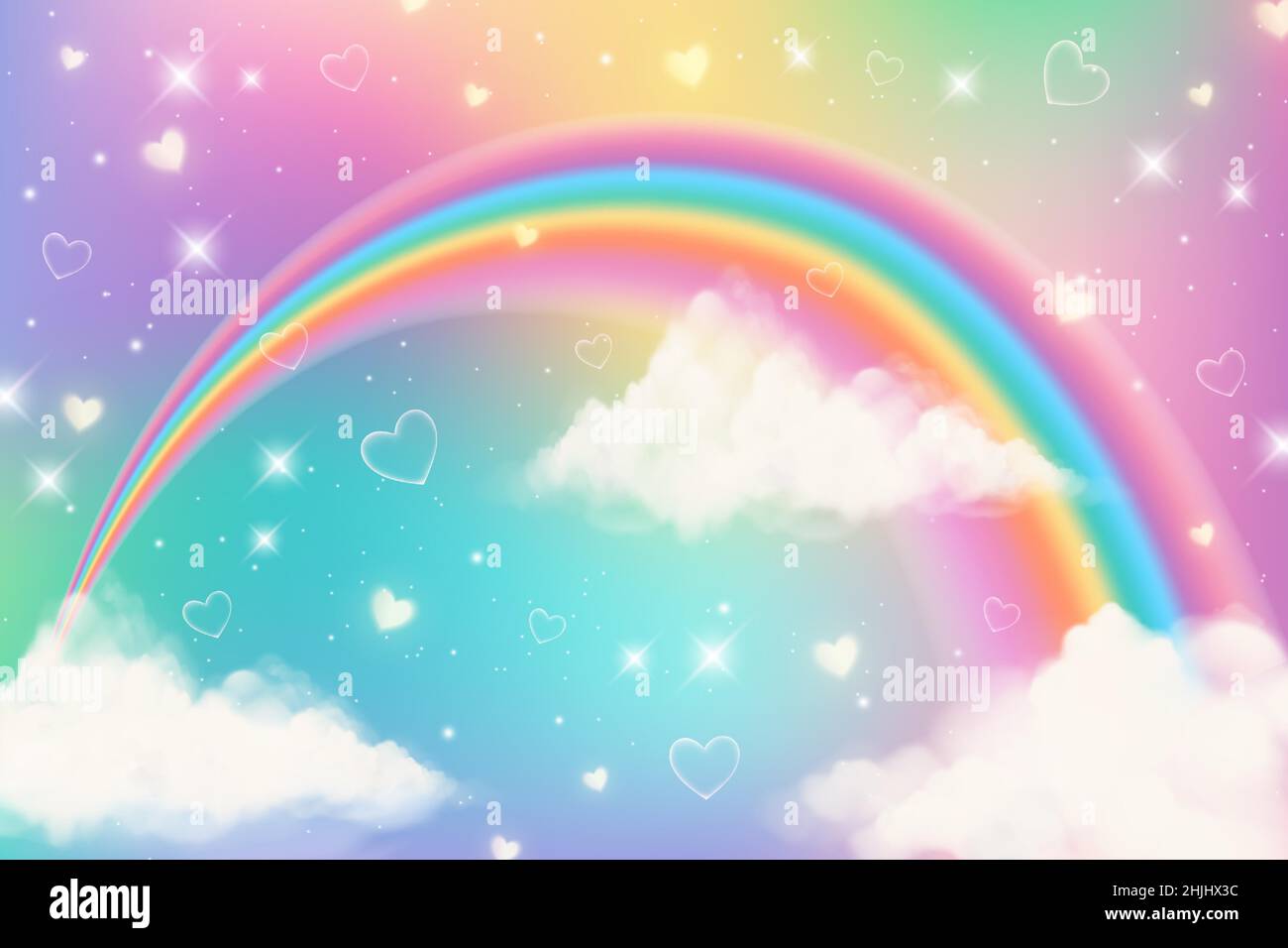 Illustration with Rainbow Pastel Colors Texture Multicolor Wallpaper  Texture Sky and Colors of Princess and Unicorns Stock Photo  Image of  unicorn copy 224112252