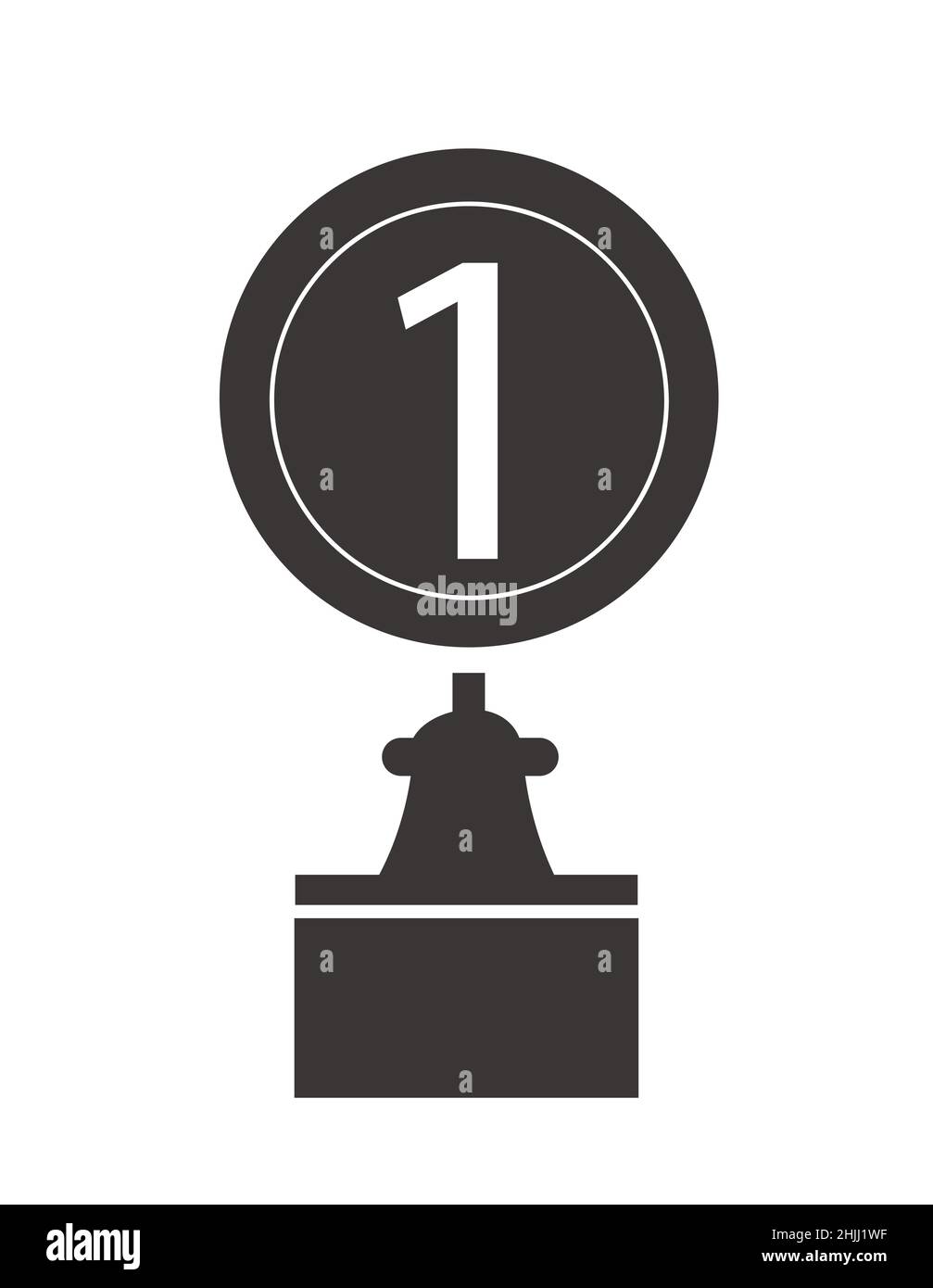 vector champions cup icon Stock Vector
