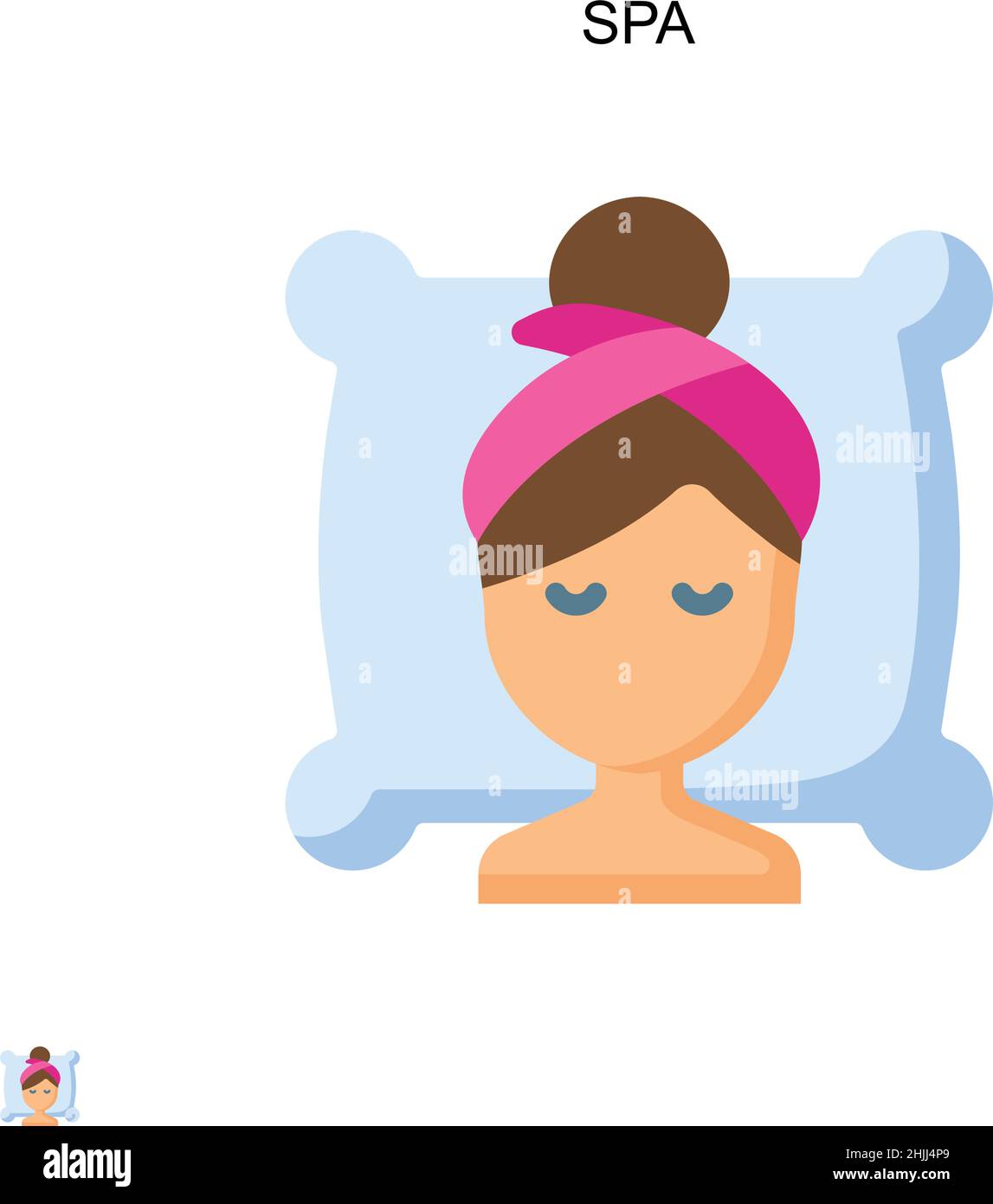 Massage table icon Stock Vector Images - Alamy