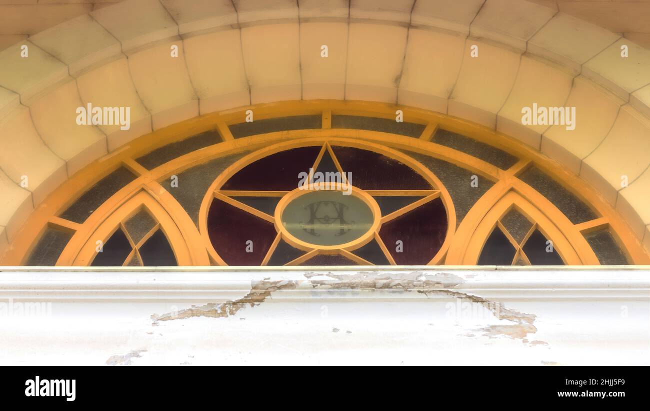 Architecture in Teatro Principal, Ciego de Avila, Cuba Stock Photo Alamy