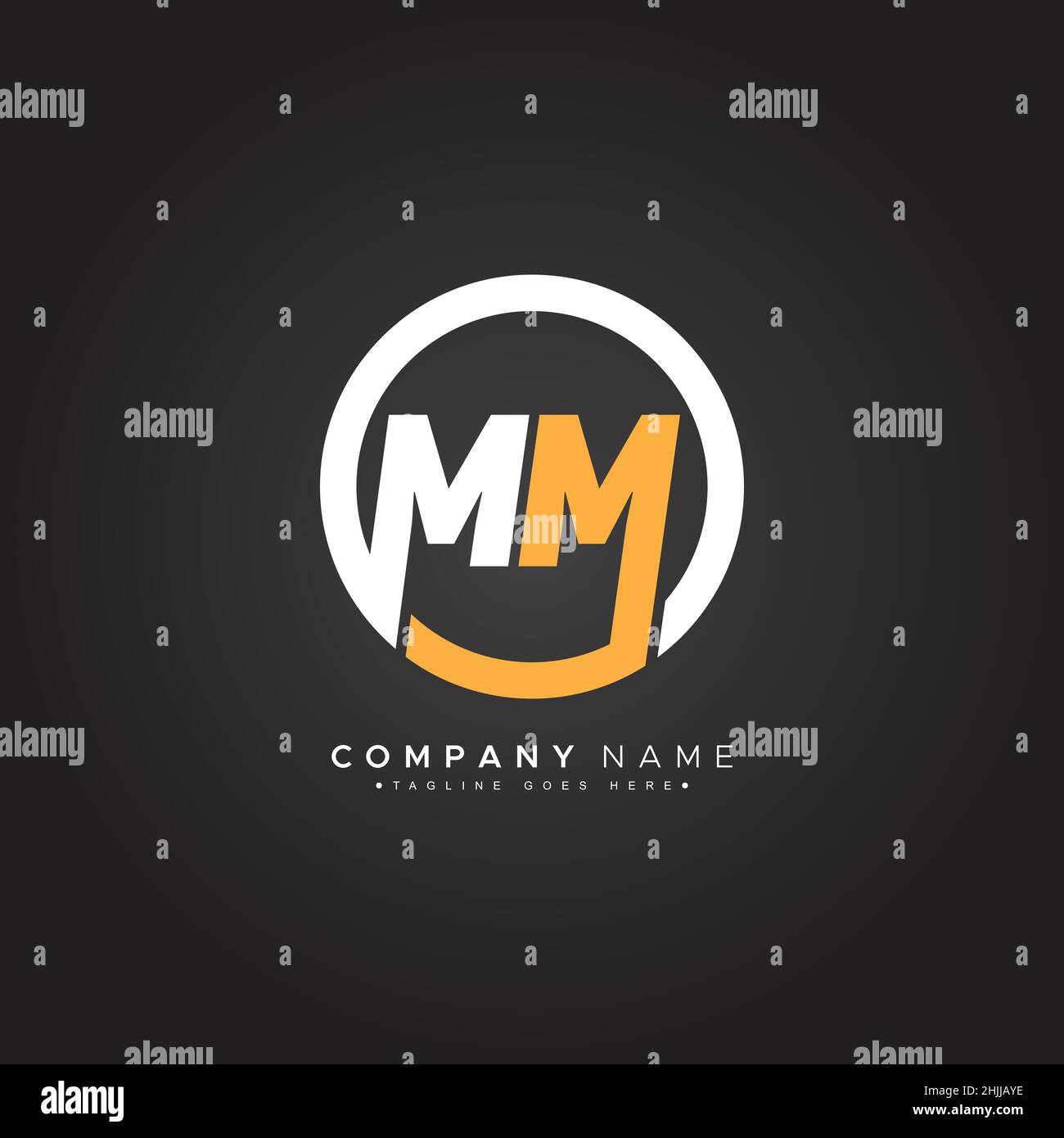 MM Logo  Mm logo, Logo design set, Initials logo design