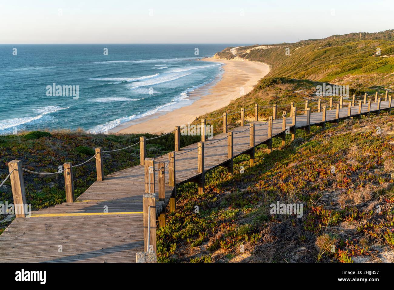 Praia da Polvoeira, Leiria region, Portugal, Europe Stock Photo Alamy