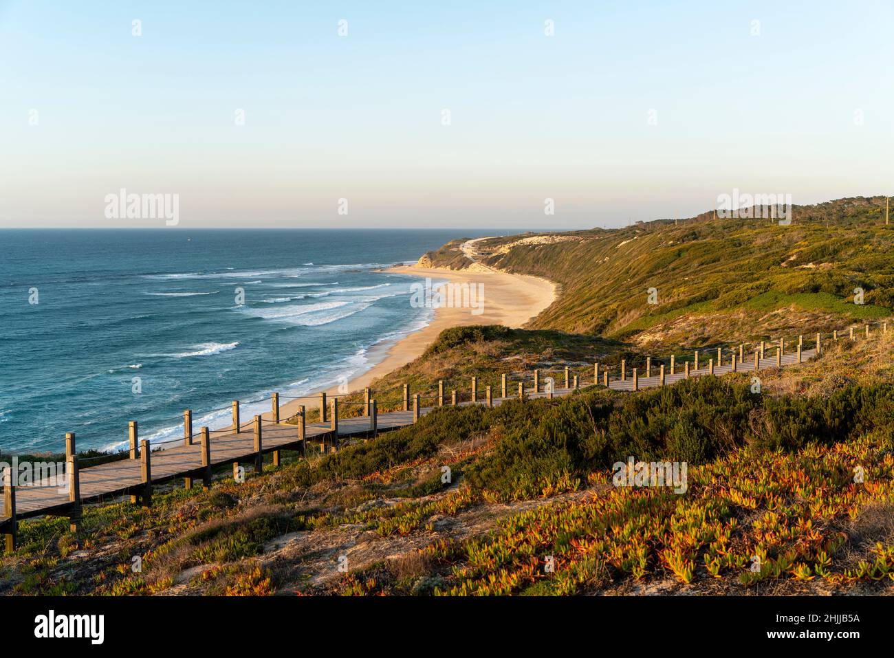 Praia da Polvoeira, Leiria region, Portugal, Europe Stock Photo Alamy