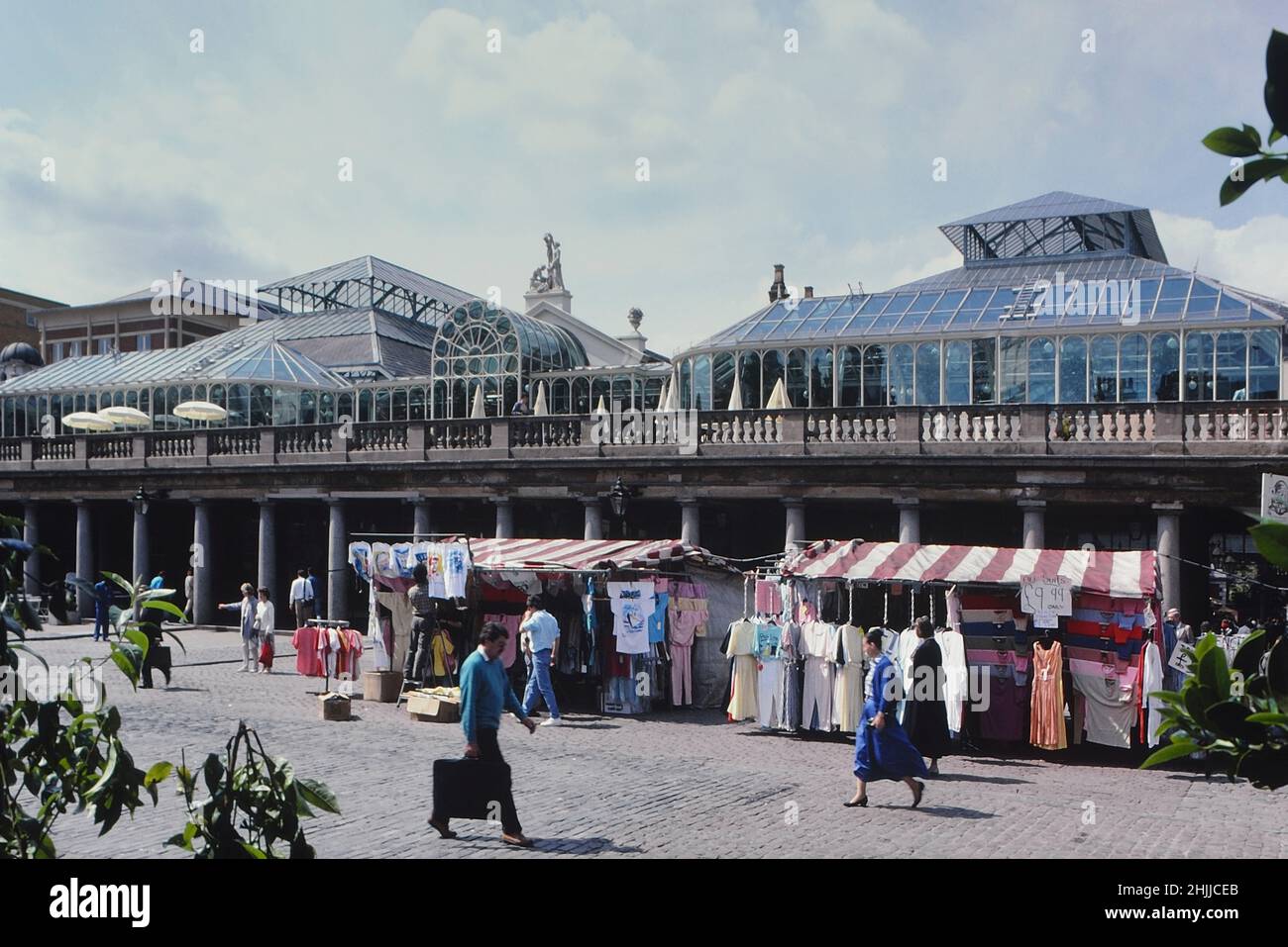 The Opera Terrace, Covent Garden, London, England, UK. Circa 1980's Stock Photo