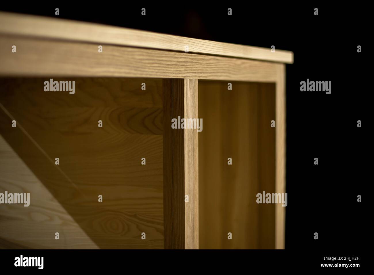 Furniture details. Board in carpentry Making from