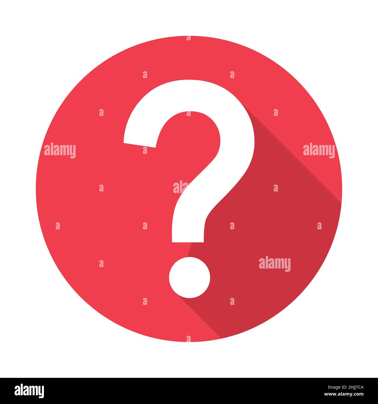 Question icon mark, help or ask bubble graphic symbol, web faq vector ...