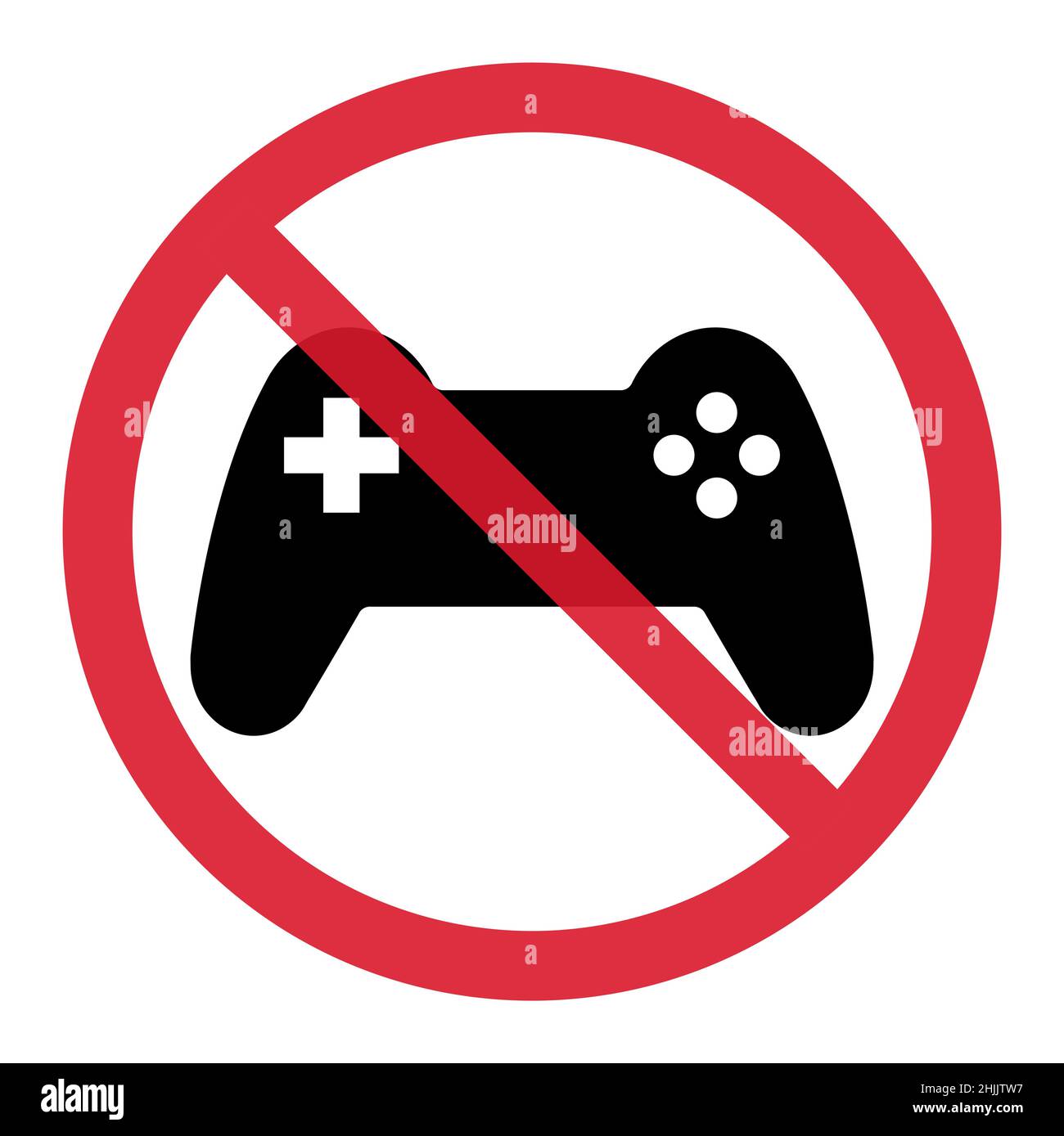 Console gaming gamepad icon, joystick gadget technology button vector  illustration, play fun game Stock Vector Image \u0026 Art - Alamy, image size:1300x1389