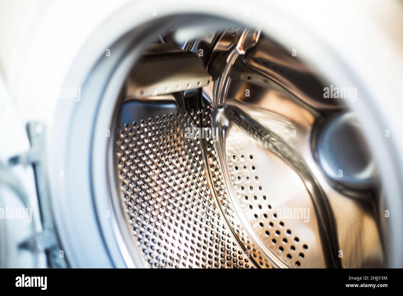 washing machine drum inside view Stock Photo Alamy