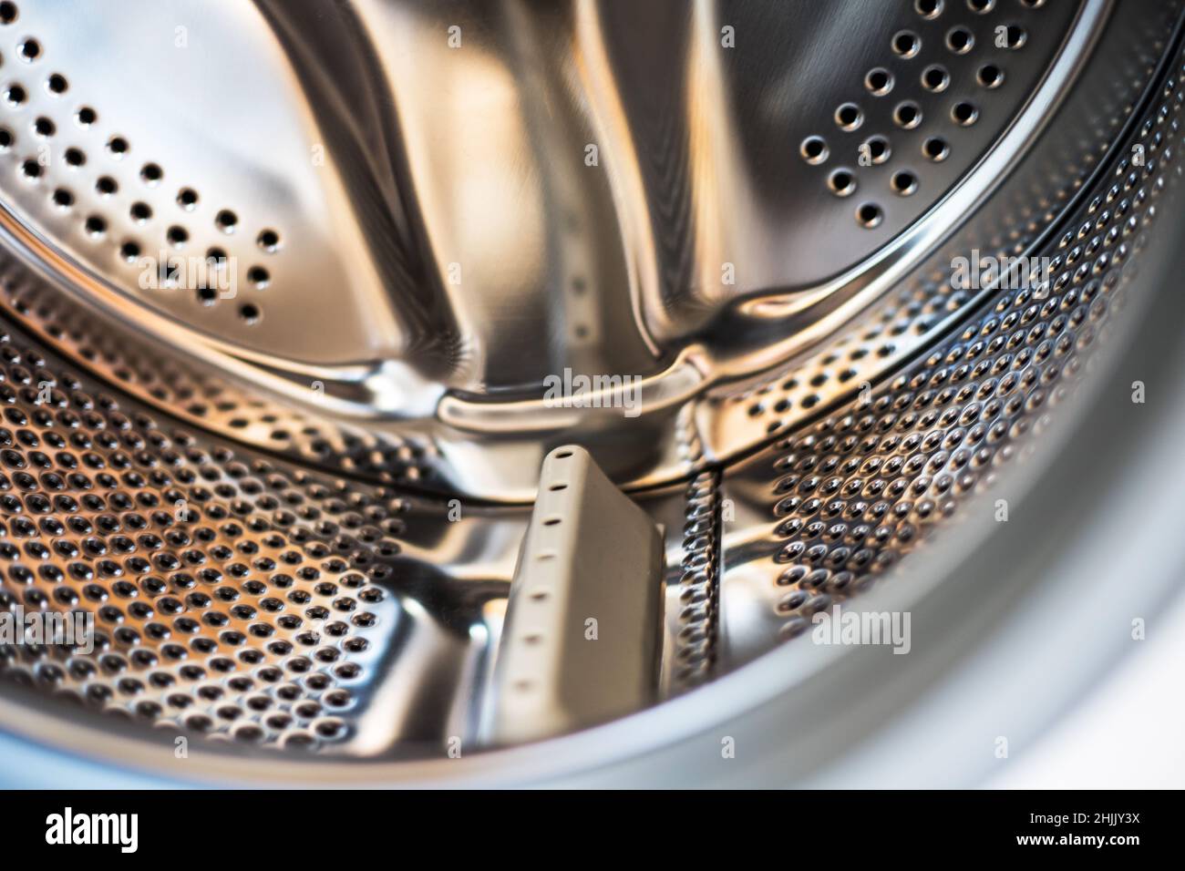washing machine drum inside view Stock Photo Alamy