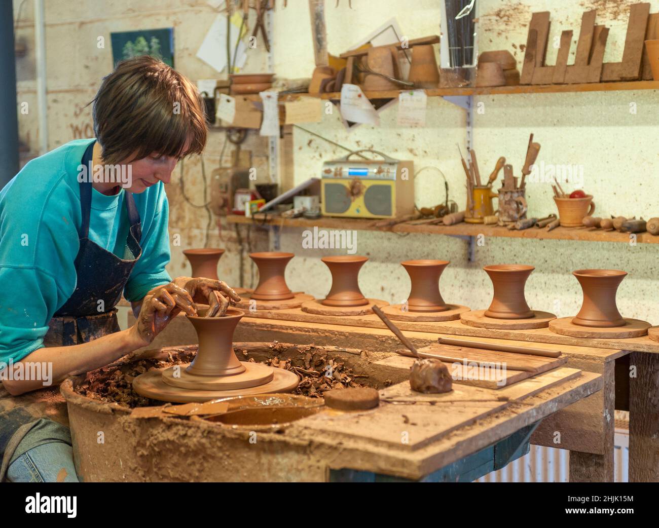 Ewenny Pottery, Ewenny, Bridgend, Vale of South Wales, Wales