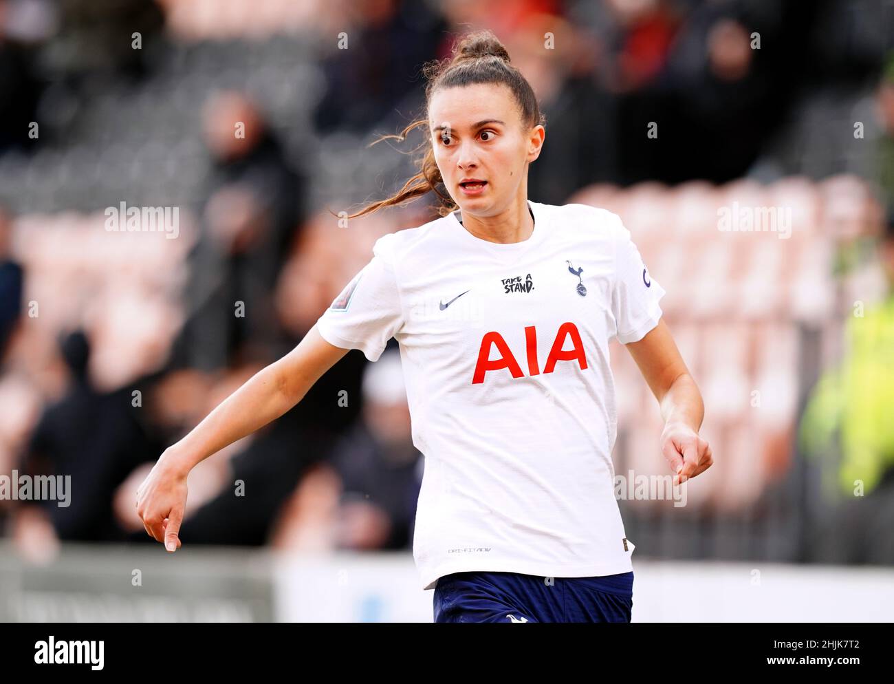Tottenham Hotspur's Rosella Ayane during the Vitality Women's FA Cup fourth round match at The Hive, London. Picture date: Sunday January 30, 2022. Stock Photo