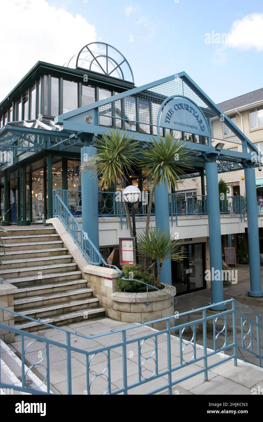 A shopping centre by Montpellier Street in Cheltenham in the United
