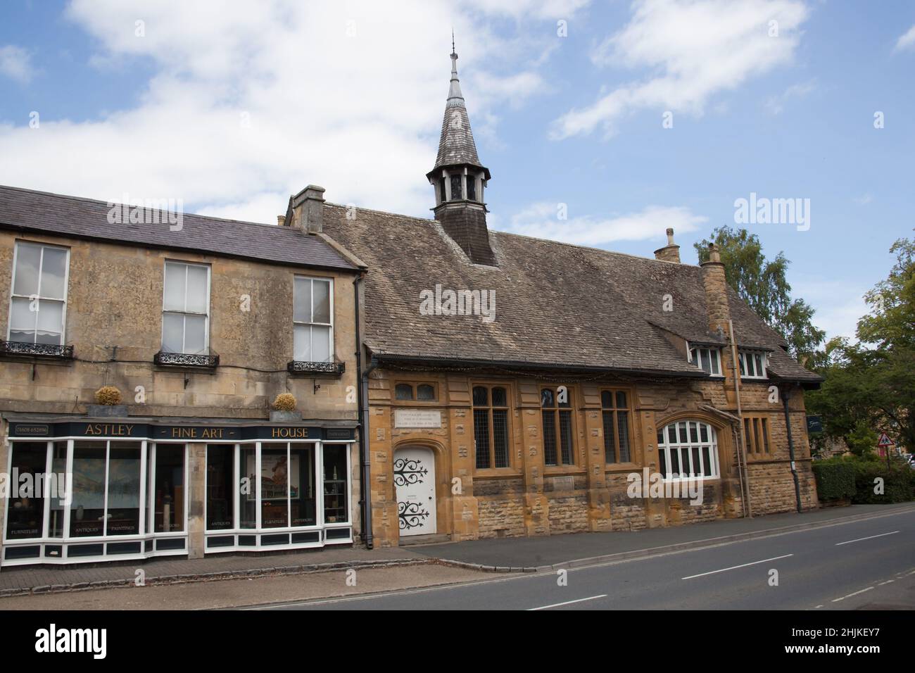 Businesses in Moreton in Marsh, Gloucestershire in the UK Stock Photo Alamy