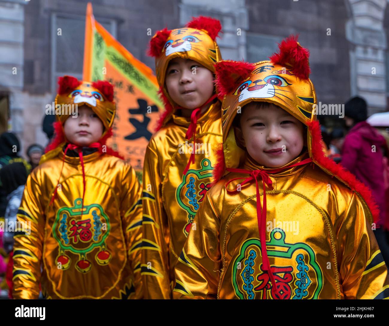 Edinburgh, Scotland, United Kingdom, 30th January 2022. Chinese New ...