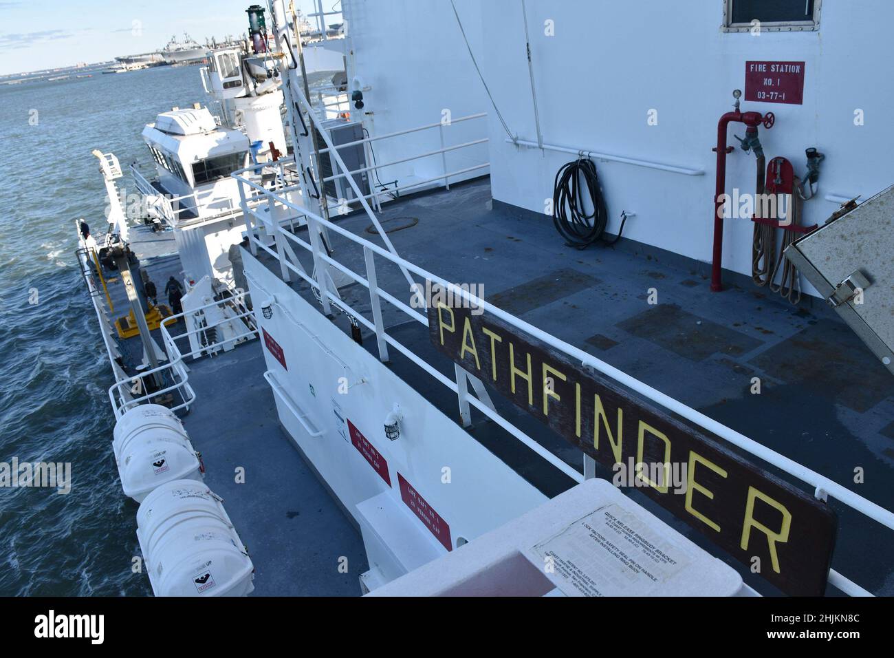 USNS Pathfinder (TAGS 60) a Military Sealift Command oceanographic