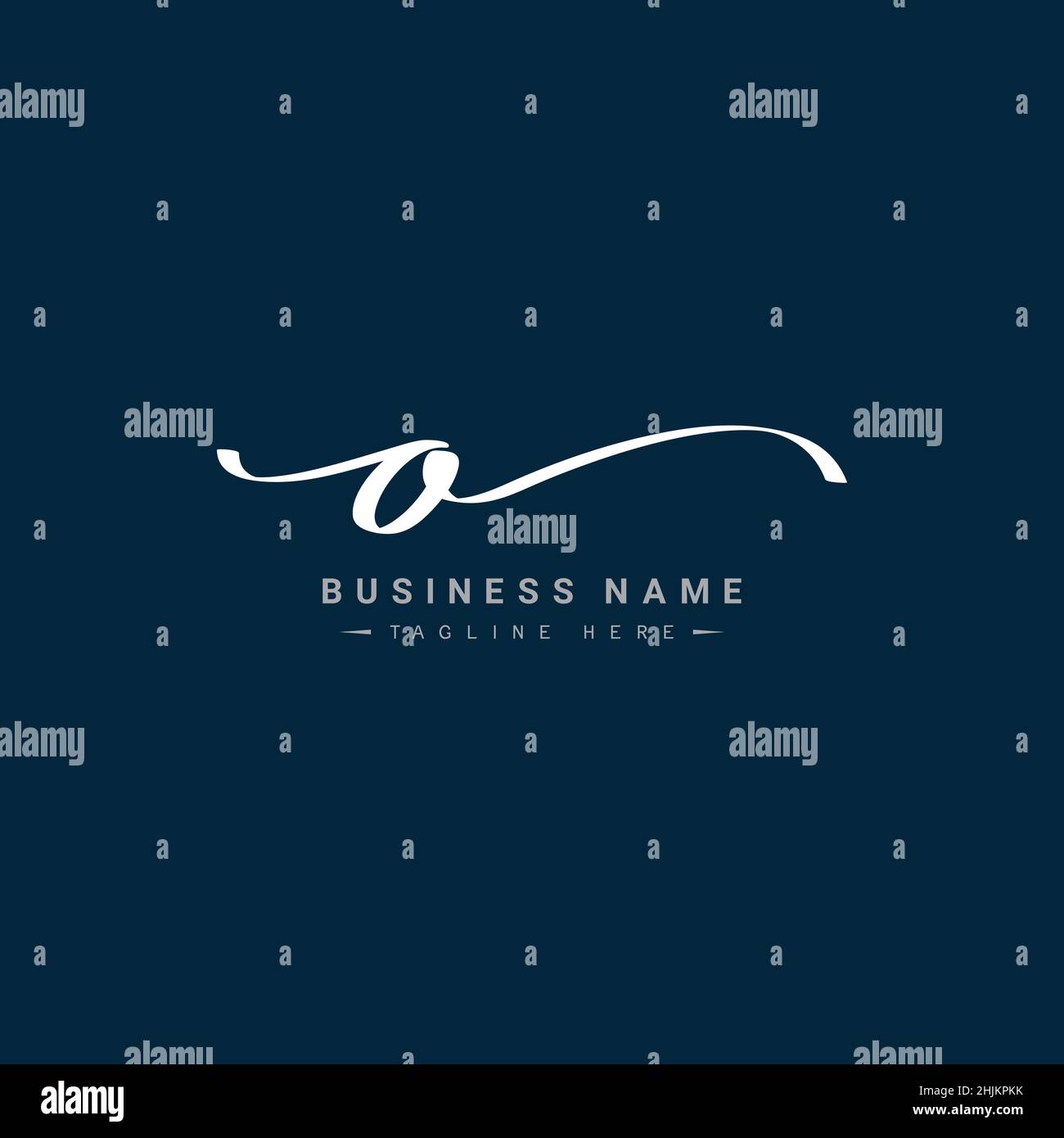Initial Letter O Logo Handwritten Signature Logo for Business Name Initial Letter O Logo Handwritten Signature Logo for Business Name