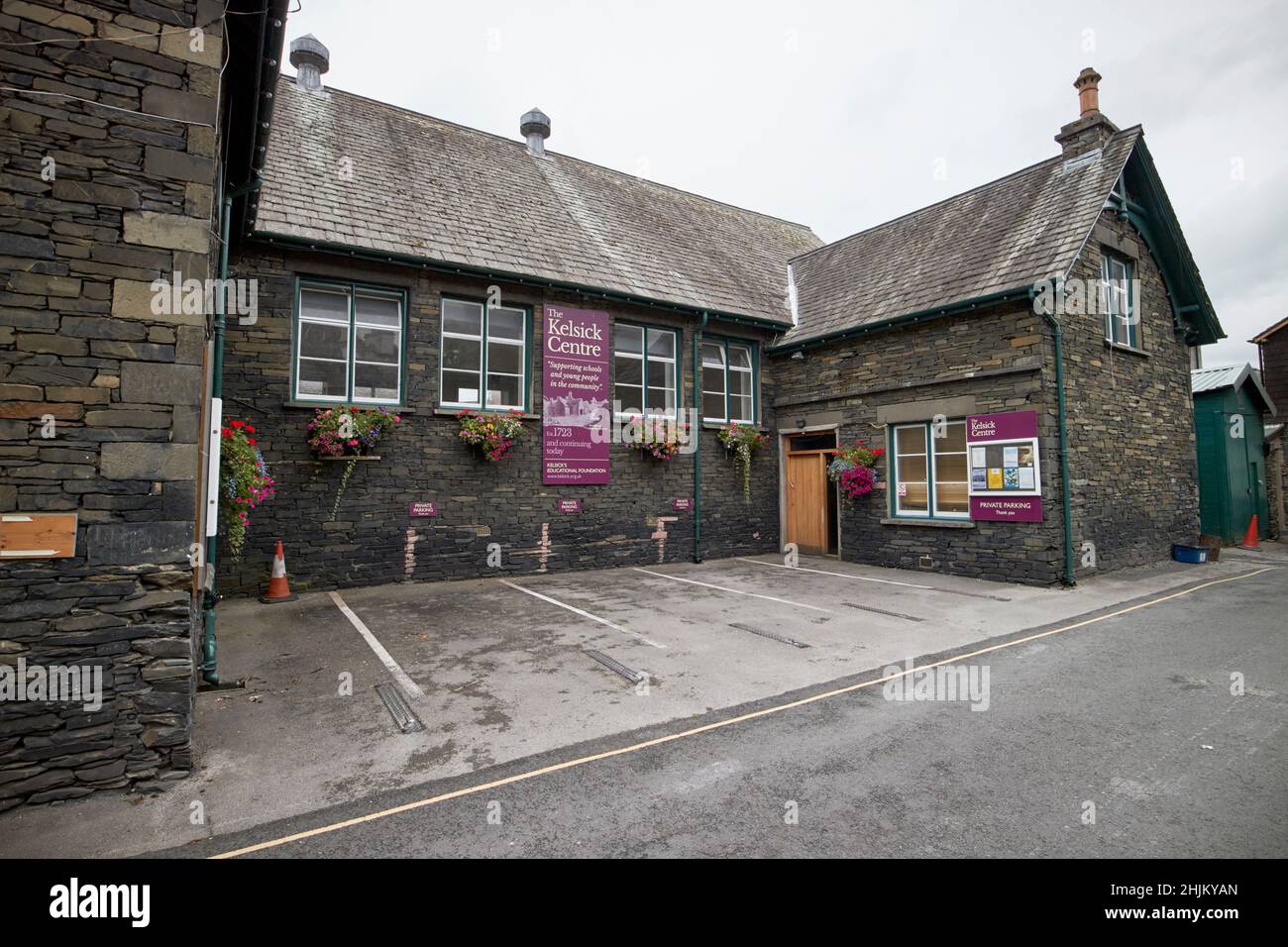 kelsick centre ambleside lake district, cumbria, england, uk Stock
