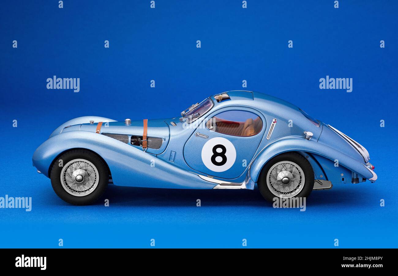Diecast model car of TalbotLago Coupé T150 CSS (1939) Scale 1/18 by