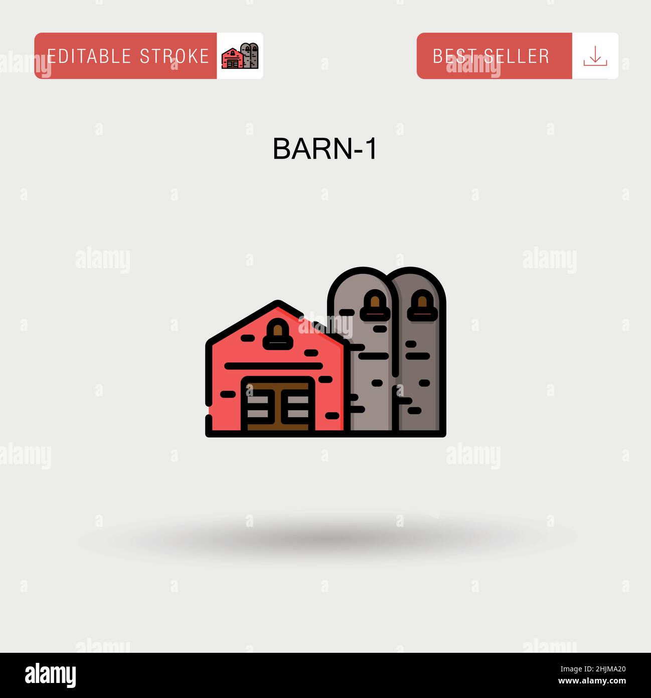 Building 1 brown wooden barn hi-res stock photography and images - Alamy