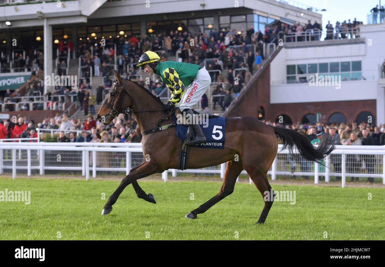 Racing at Cheltenham Racecourse, Prestbury Park on Festival Trials Day
