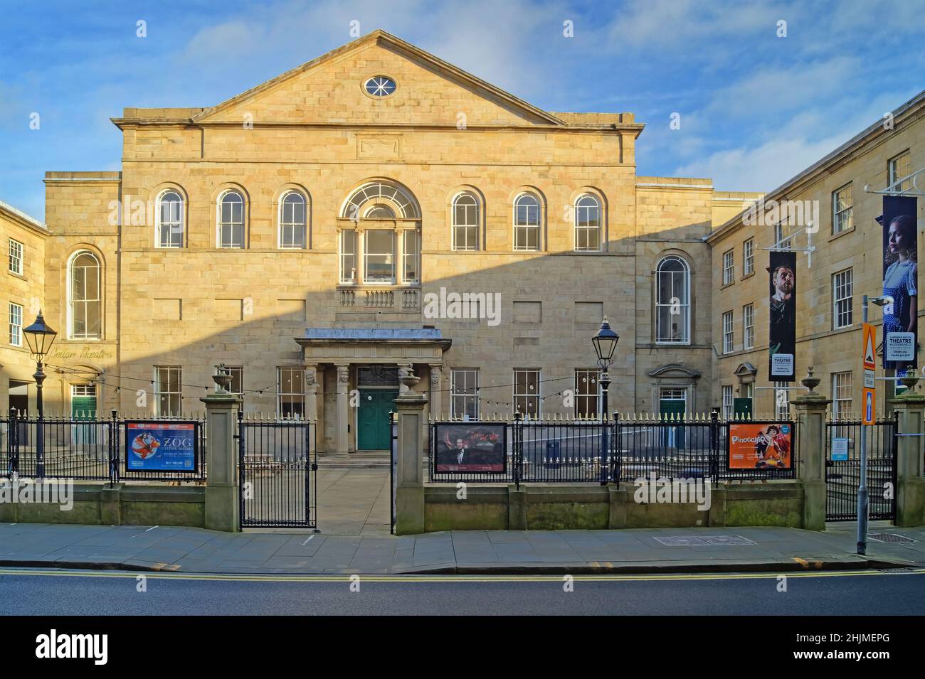 UK, West Yorkshire, Huddersfield, Lawrence Batley Theatre Stock Photo