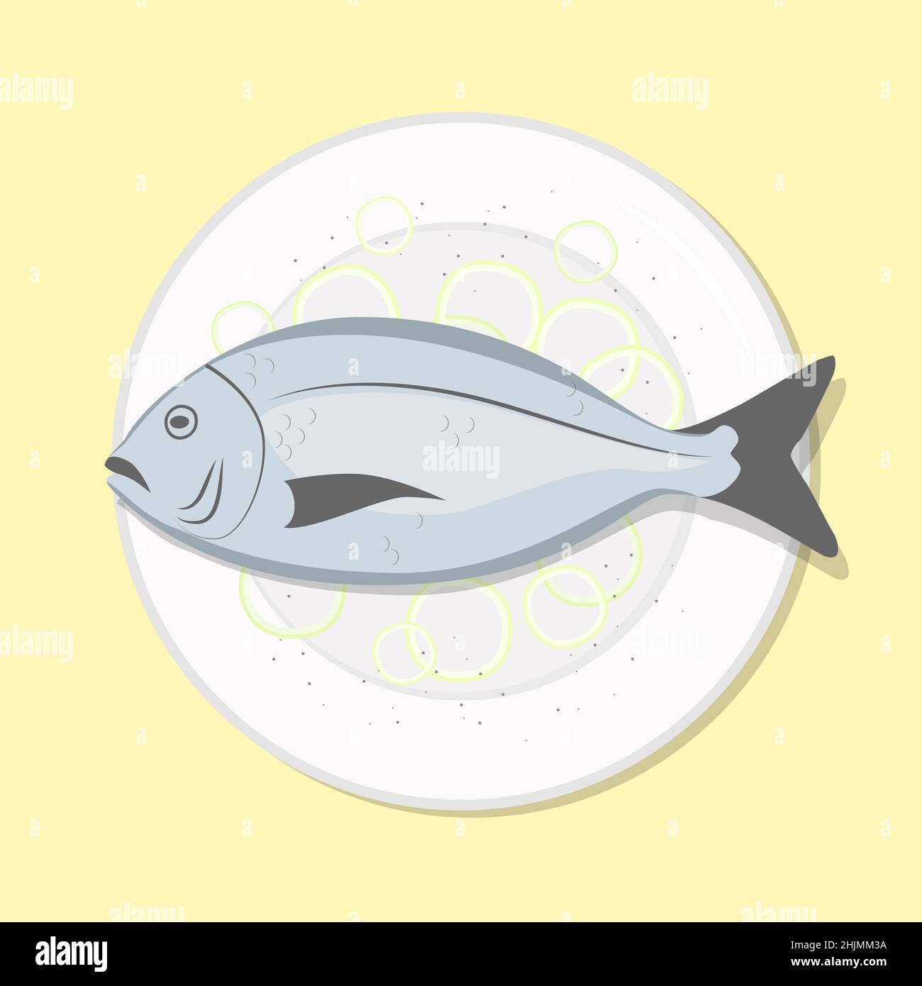 Marine animal plate Stock Vector Images - Alamy