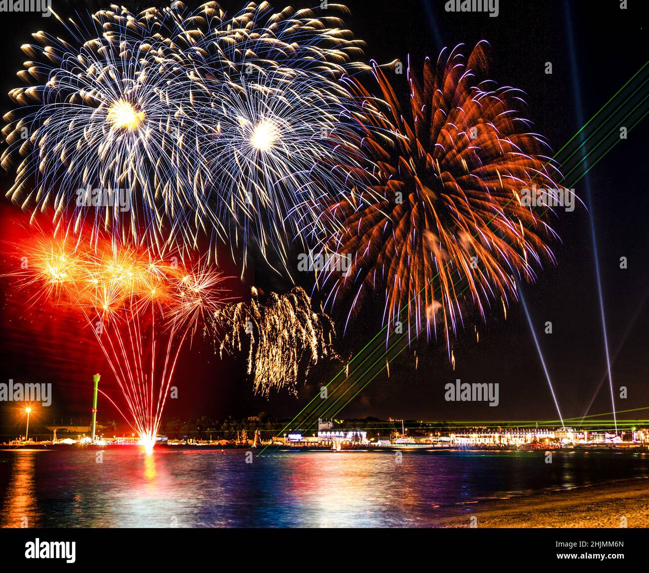 Weymouth fireworks hires stock photography and images Alamy