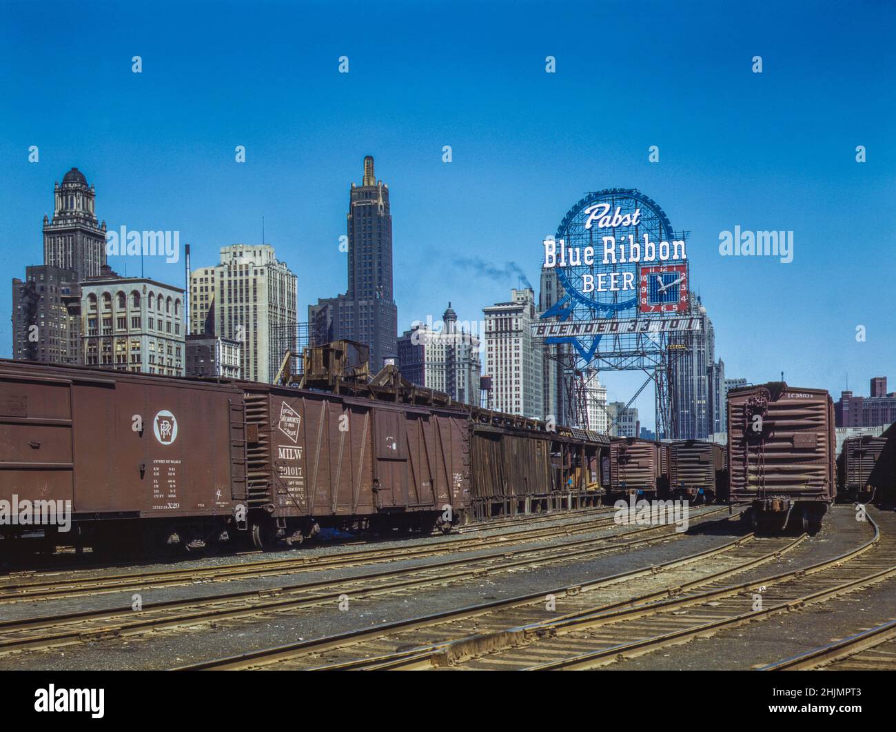 Chicago terminal railroad hi-res stock photography and images - Alamy