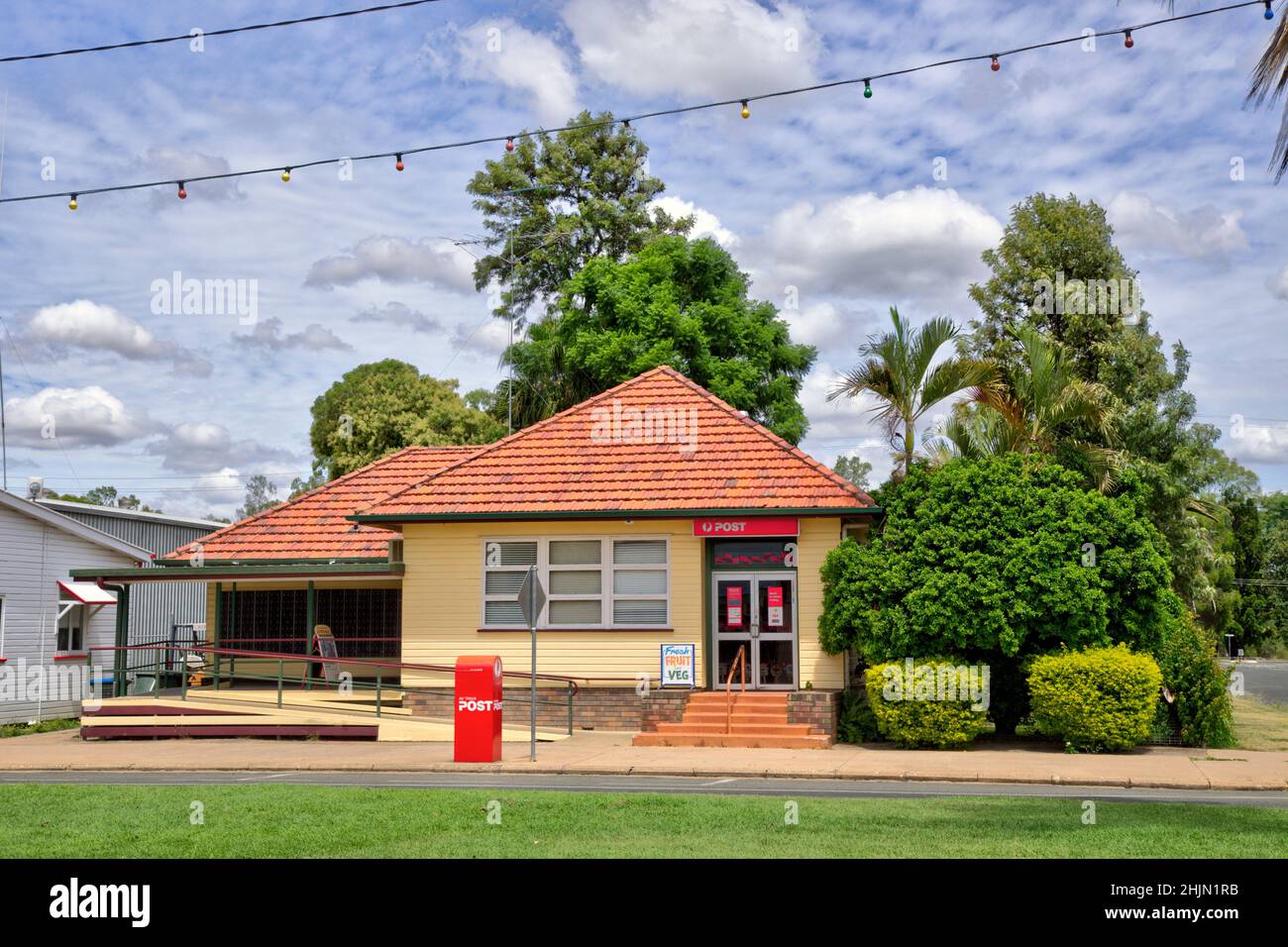 Post Office Theodore Queensland Australia Stock Photo Alamy