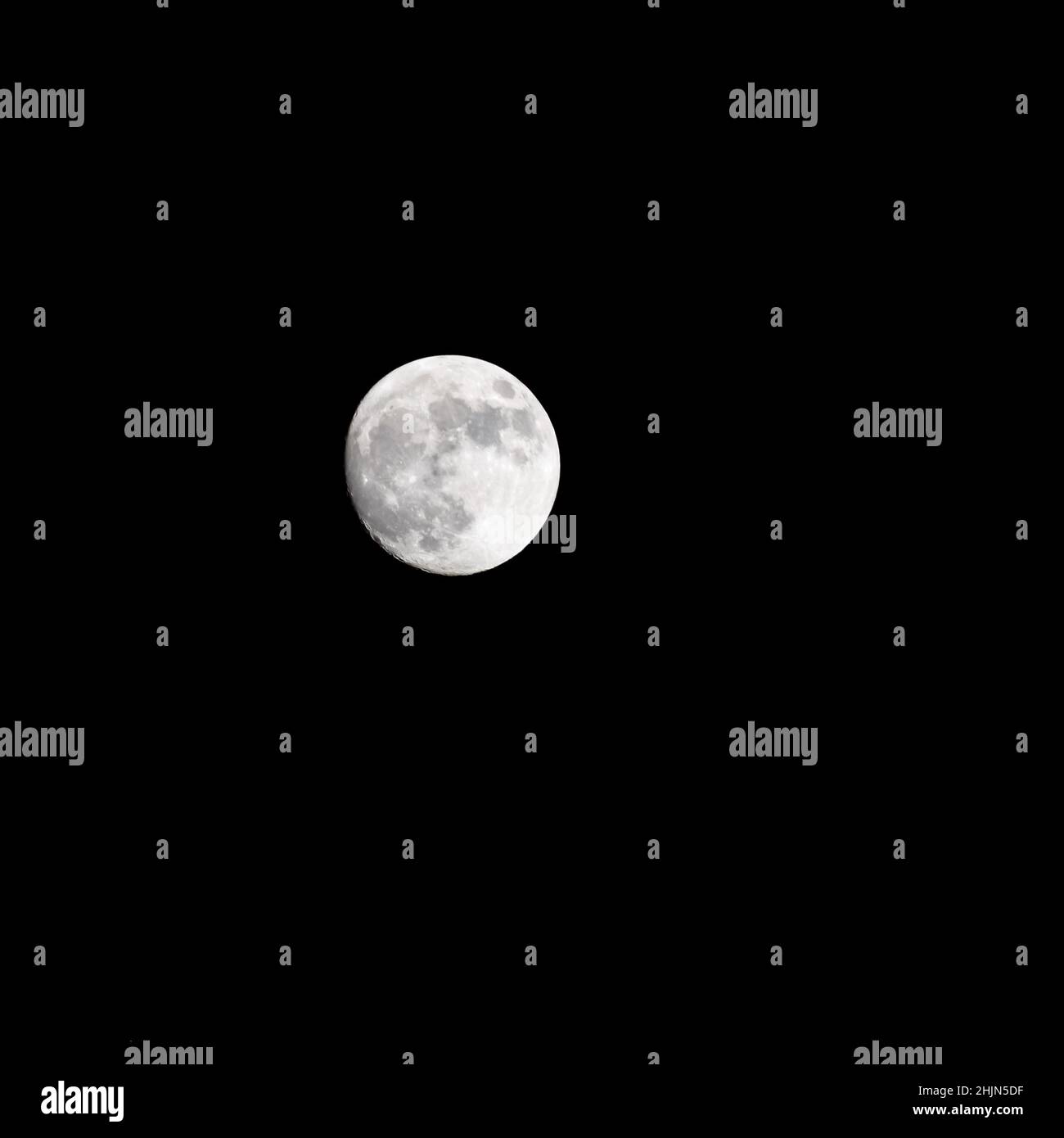 Moon Timelapse, Stock time lapse Full moon rise in dark nature sky