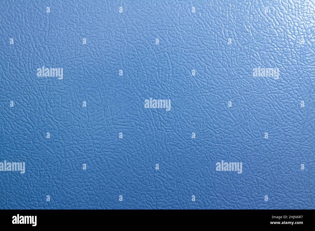 Blue leather artificial Leather texture background Stock Photo