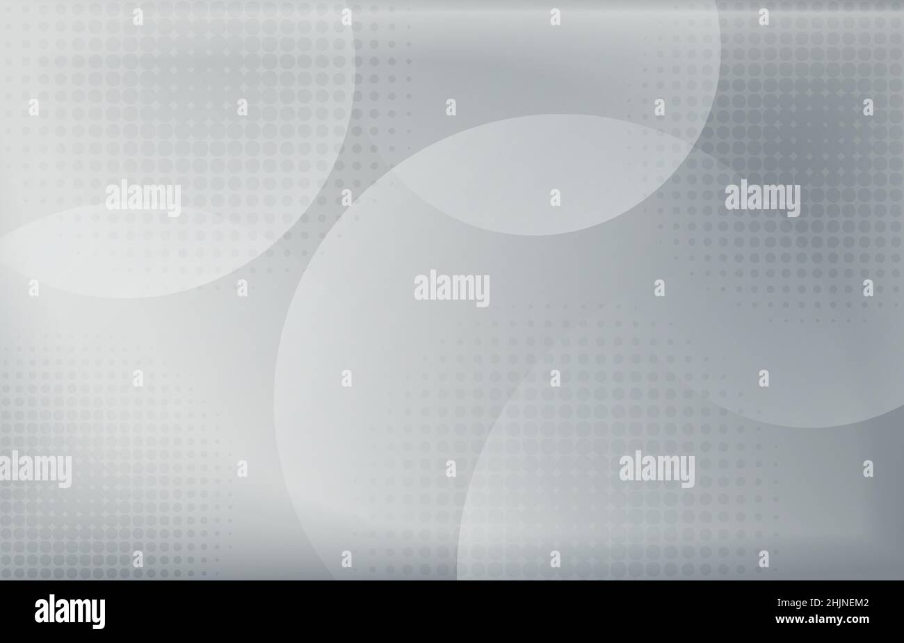 Abstract gradient white and gray circle overlapping artwork with circle ...