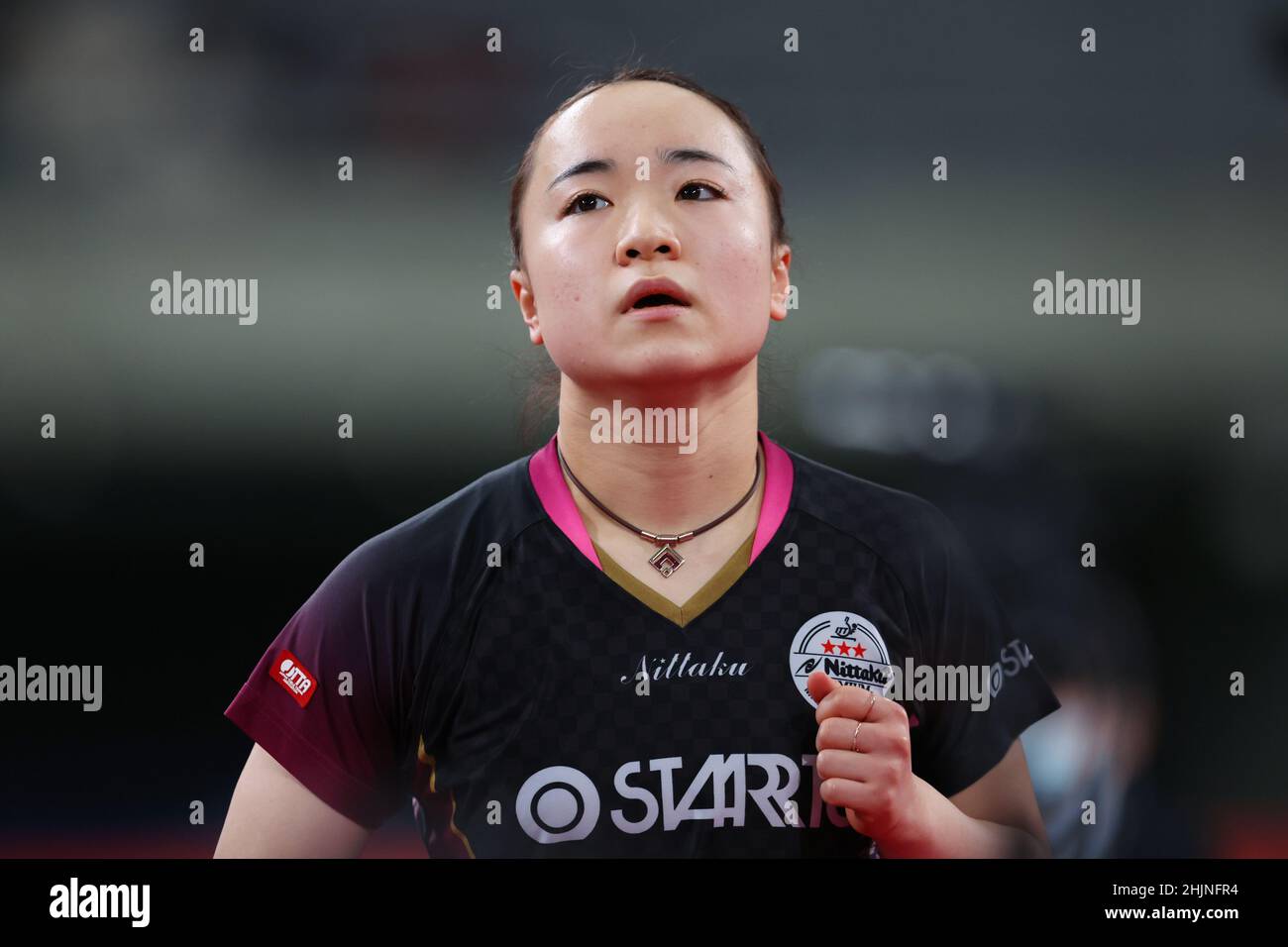 Tokyo, Japan. 30th Jan, 2022. Mima Ito Table Tennis All Japan Table