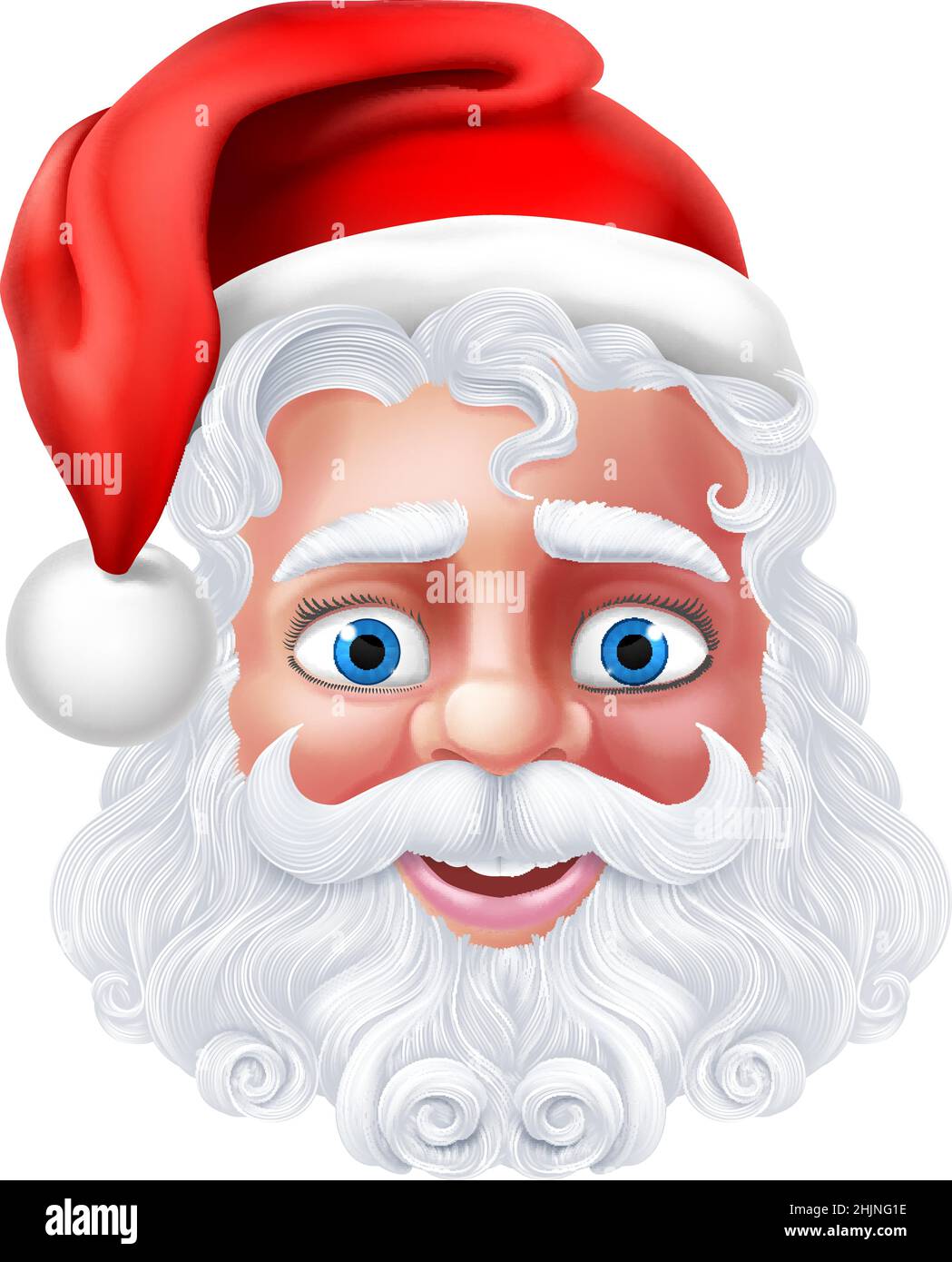 Cartoon santa claus face hi-res stock photography and images - Alamy Cartoon santa claus face hi-res stock photography and images - Alamy