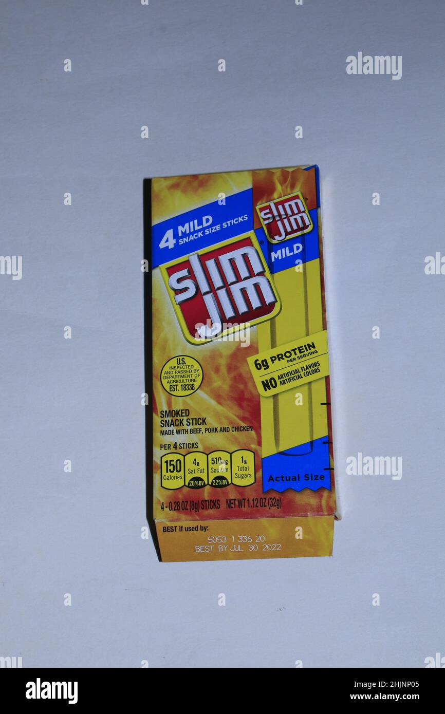 Slim Jim Smoked Snack Sticks