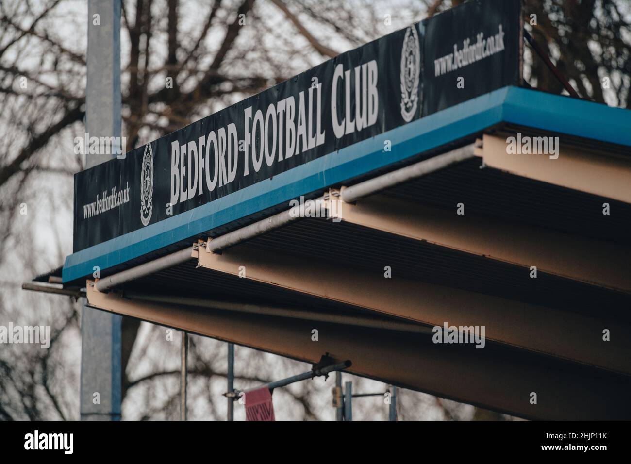 Bedford FC 2 Rushden and Higham 1, 29/01/2022. McMullen Park Stadium, Spartan South Midlands