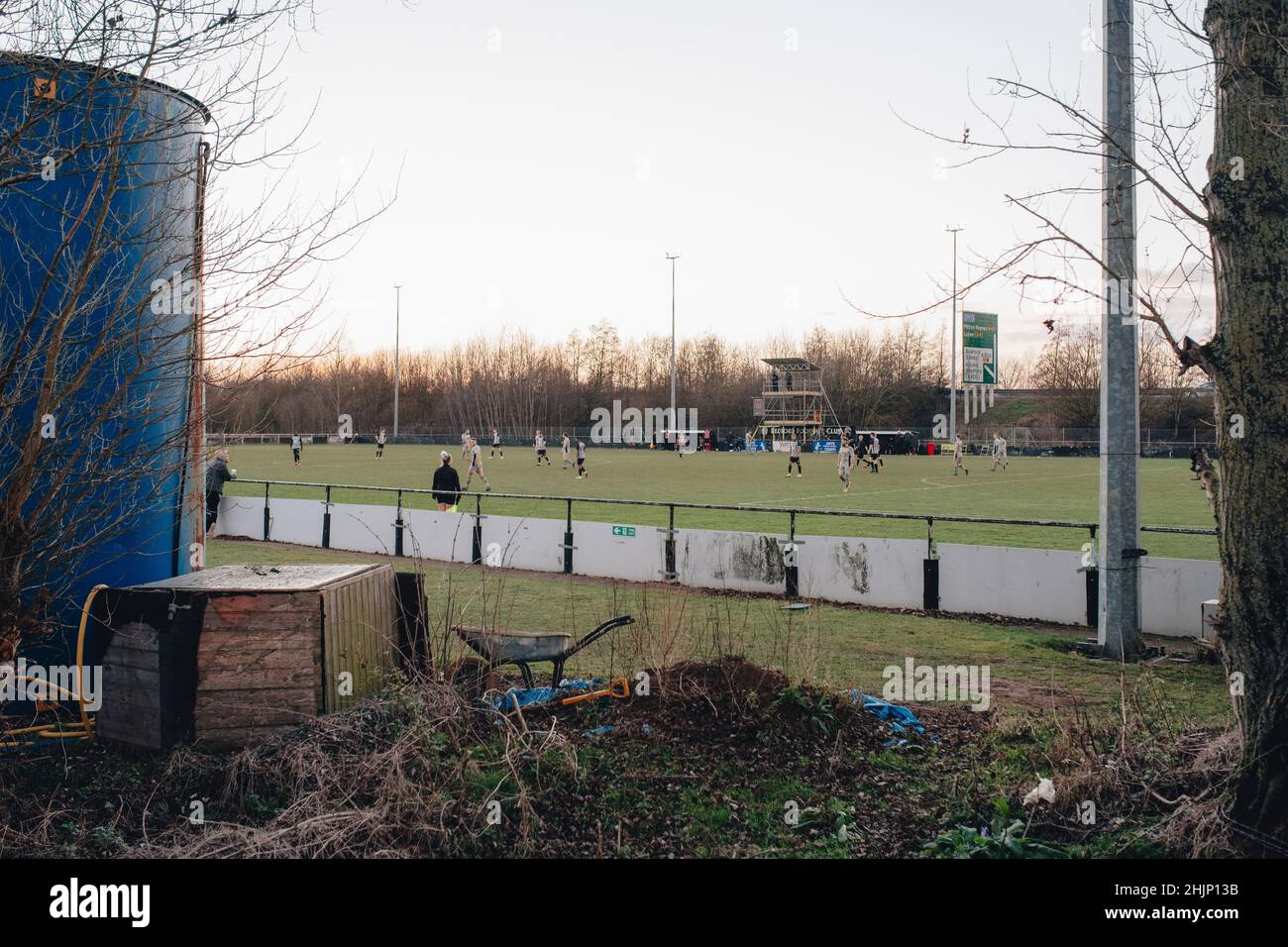 Bedford FC 2 Rushden and Higham 1, 29/01/2022. McMullen Park Stadium, Spartan South Midlands