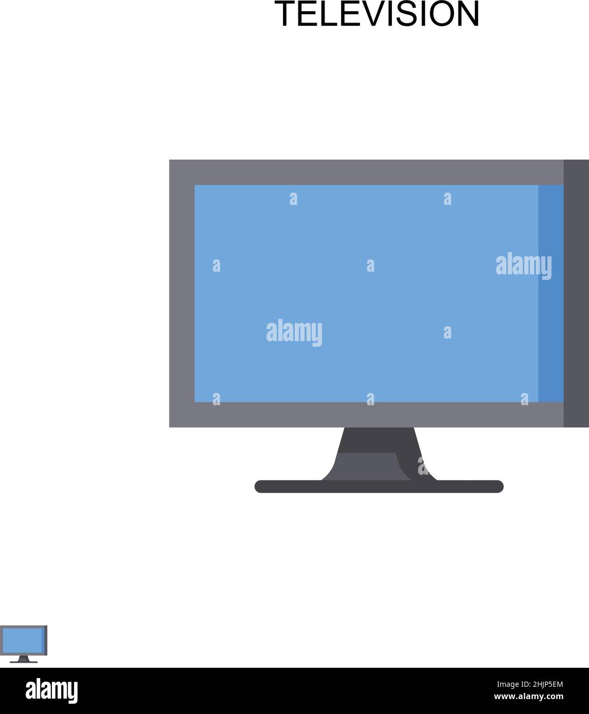 Black white people watching television Stock Vector Images - Alamy