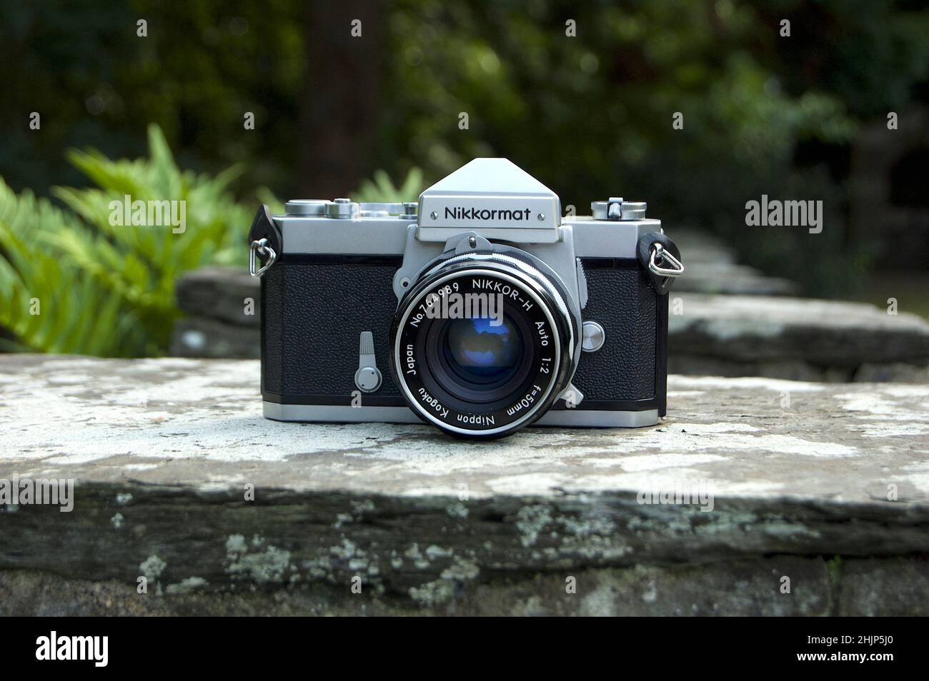 Nikkormat FT2 35mm SLR analog camera Japan photography Stock Photo