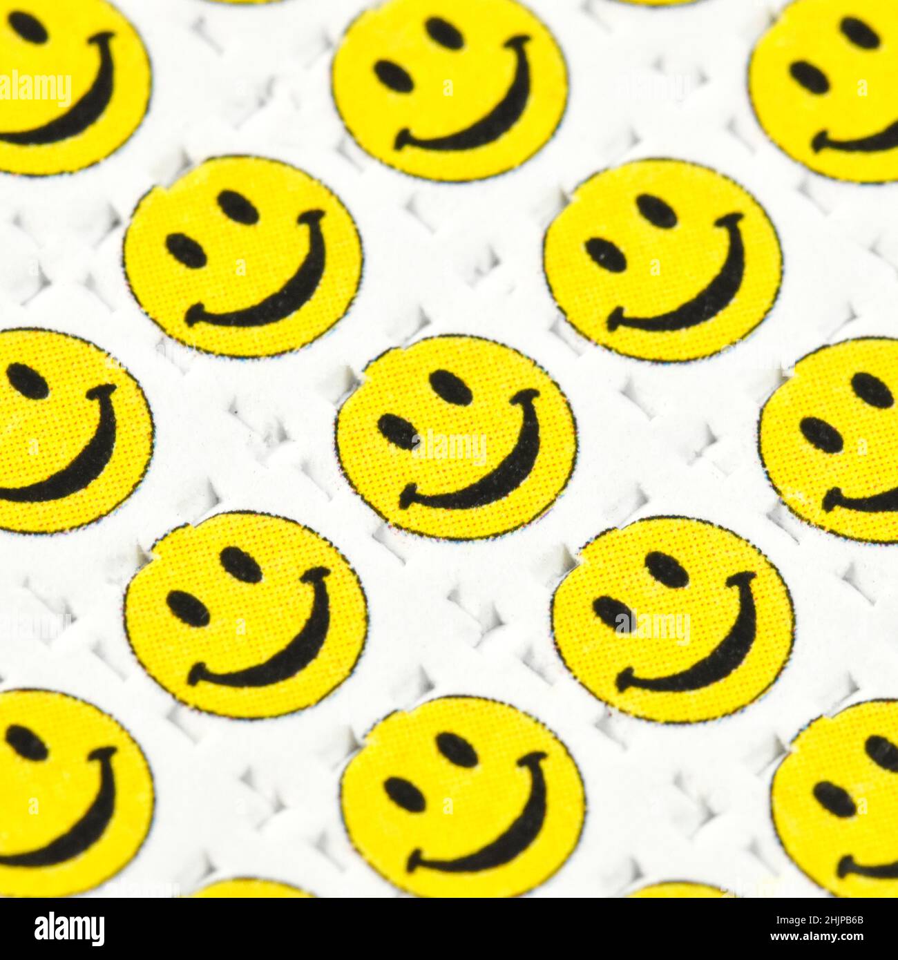 Smiley Face Emoji Acid Yellow Ashtray 