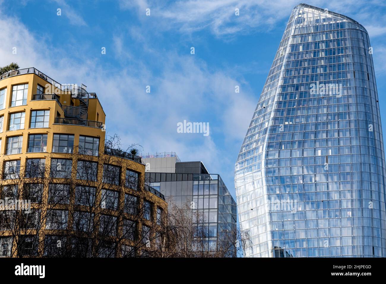 The boomerang skyscraper london hi-res stock photography and images - Alamy