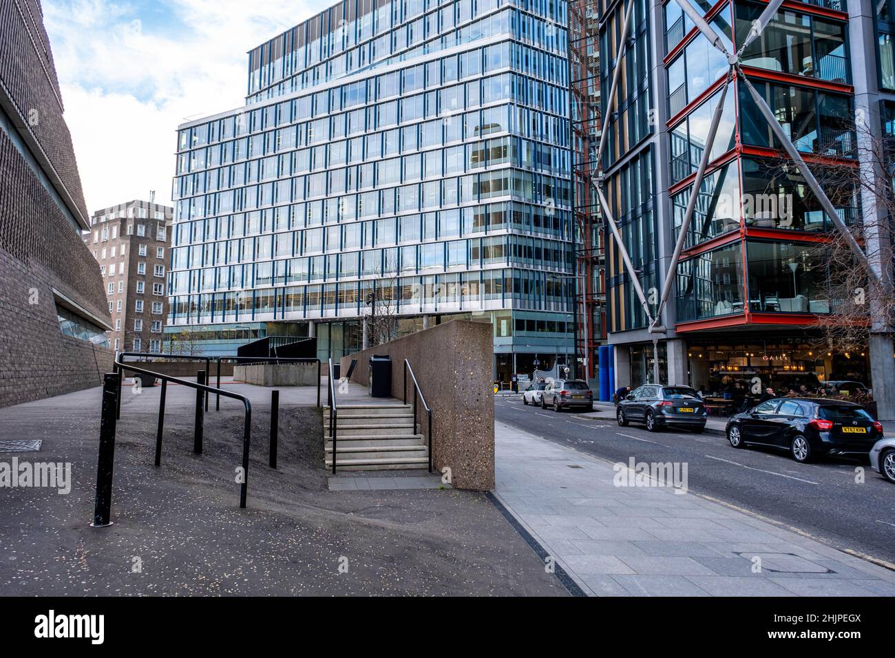 London England UK, 29 January 2022, Blue Fin Building Commercial Offices Southwark London Stock Photo