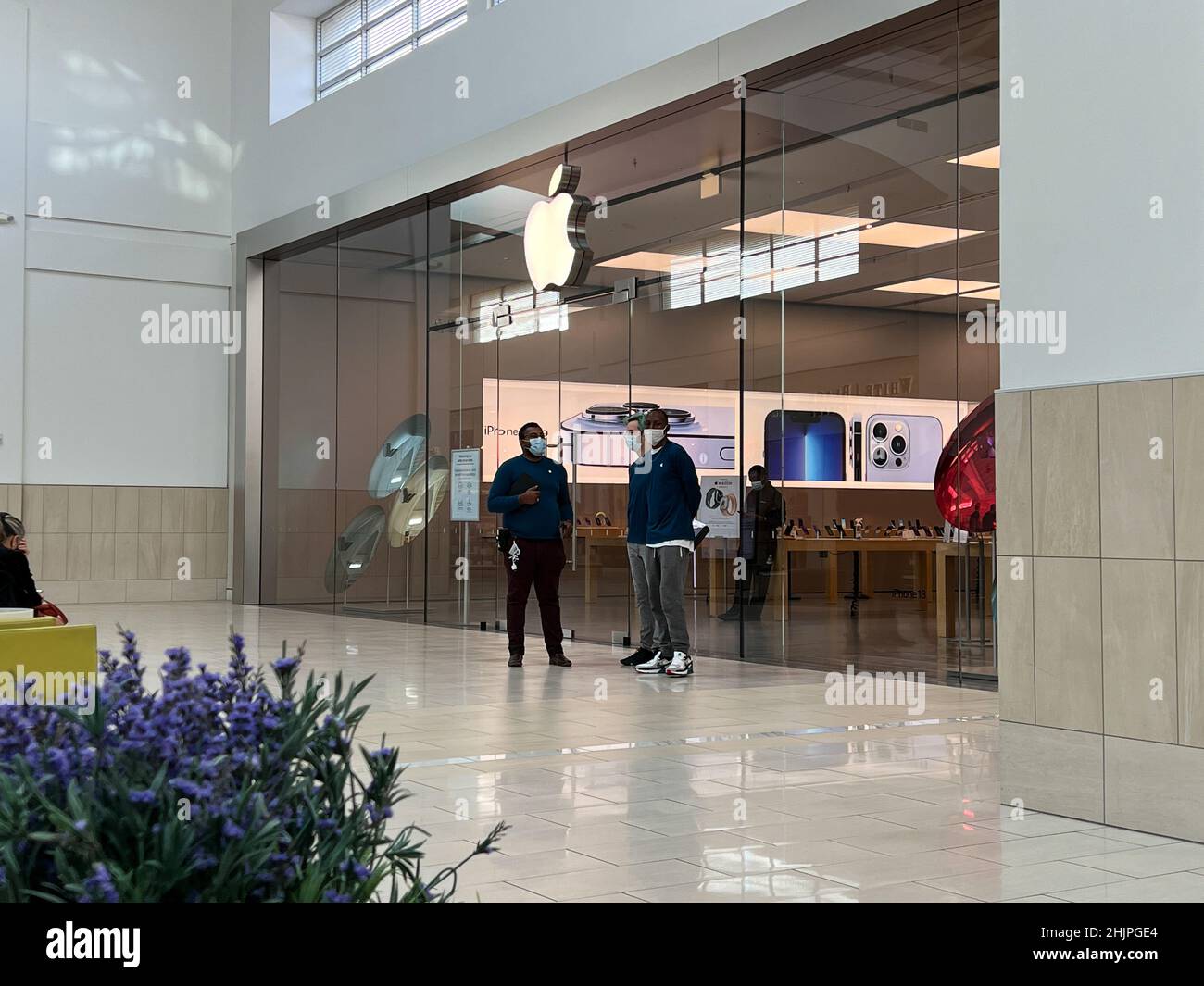 Orlando, FL USA - October 19, 2021: The interior of an Apple Store in  Orlando, Florida Stock Photo - Alamy